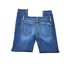 Hudson Nico Mid Crop Super Skinny Dark Wash Jeans Size 26